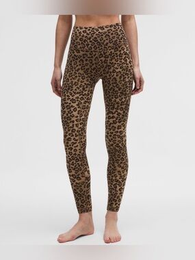 Lululemon Align HR Pant 28" True Leopard Print NWT